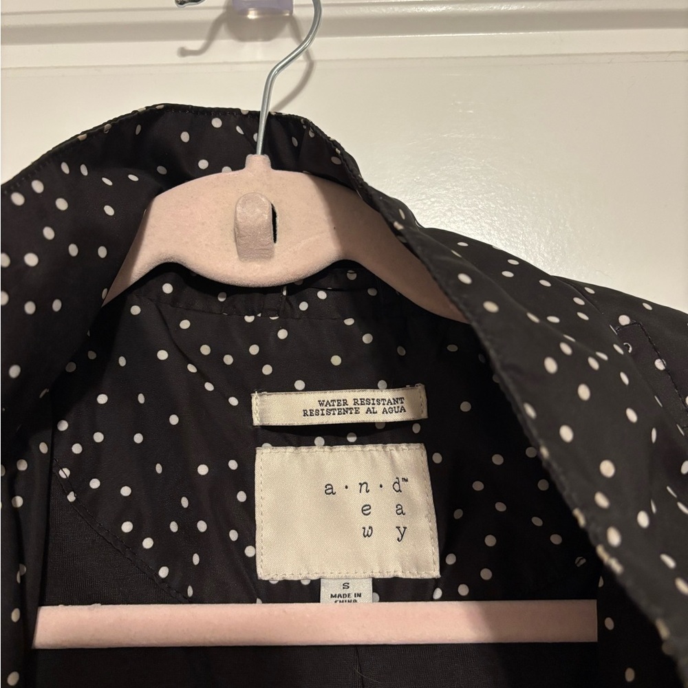a new day Black and White Polka Dot Utility Jacket - Picture 3 of 5